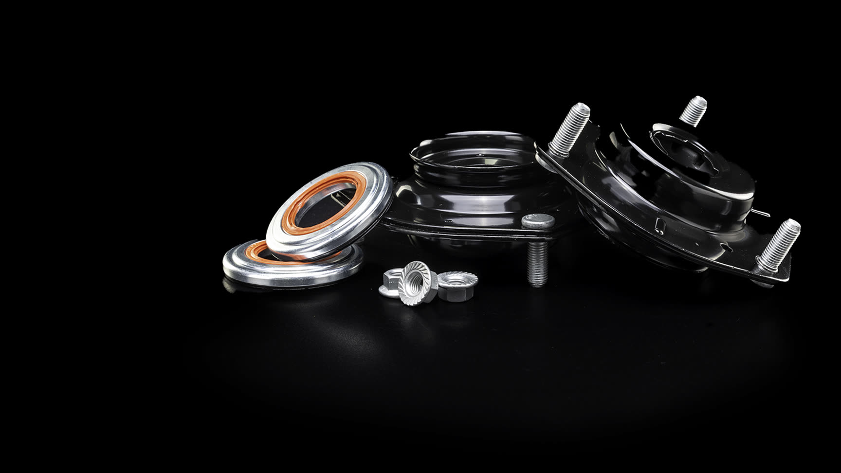 Mount and bearing, matched.